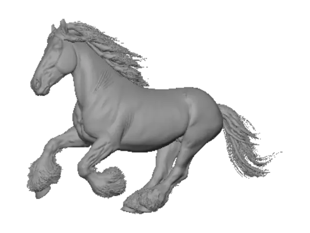 3D model for Midnight Gallop