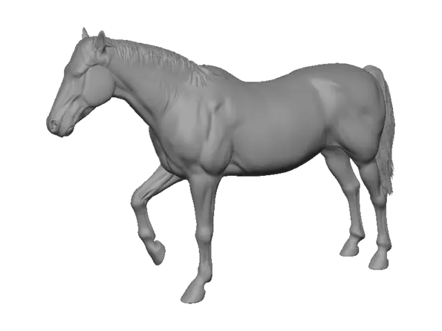 3D model for Chestnut in Profile