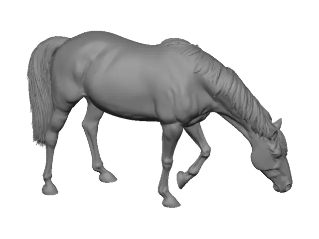 3D model for Grazing in the Sunlight