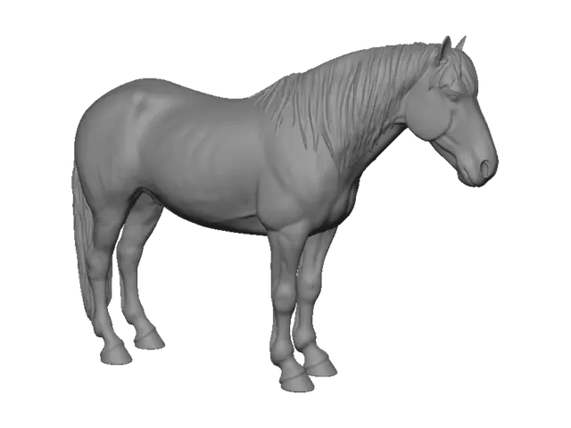 3D model for Pinto in the Stall