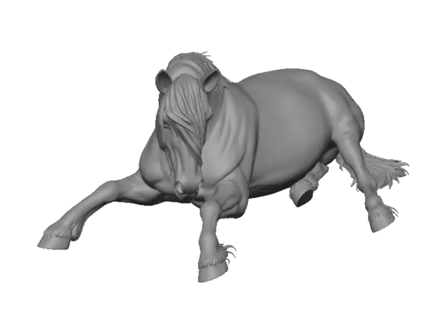 3D model for Resting in the Hay