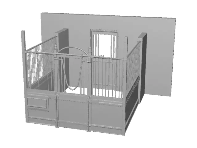 3D model for Indoor Dog Playpen