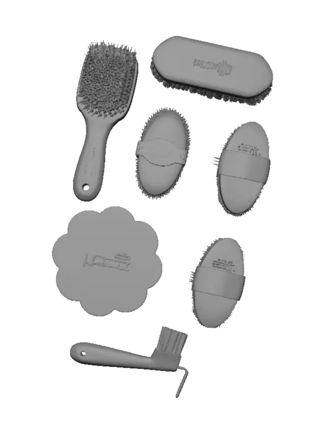 3D model for Mini LeMieux Grooming Set