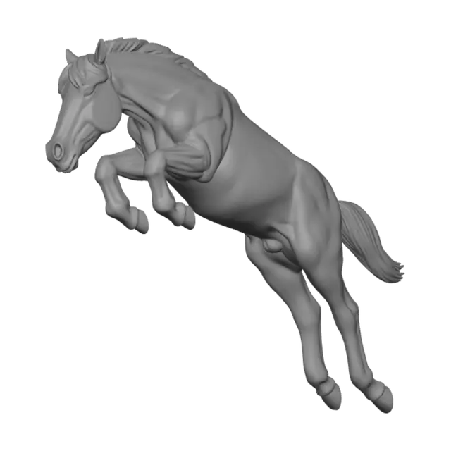 3D model for Jump Over Yellow Rails