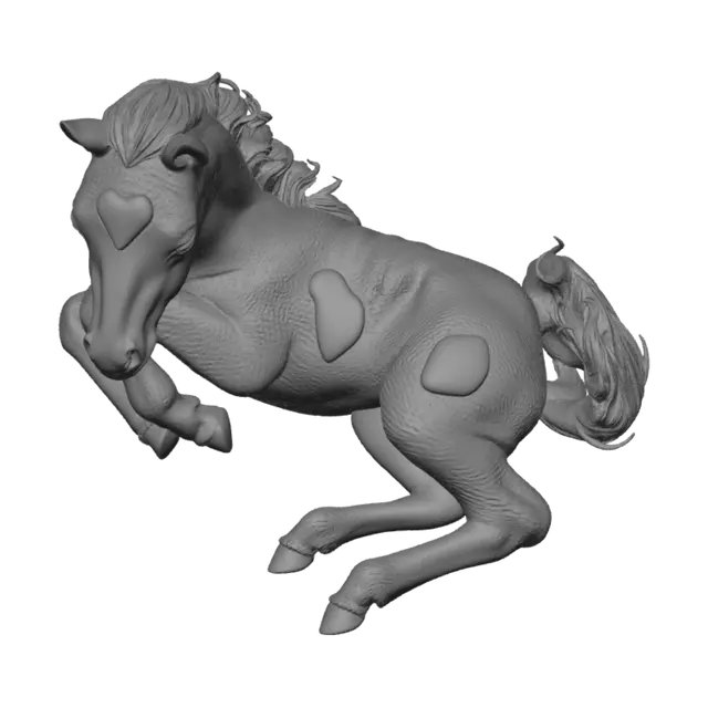 3D model for Foal's Quiet Moment