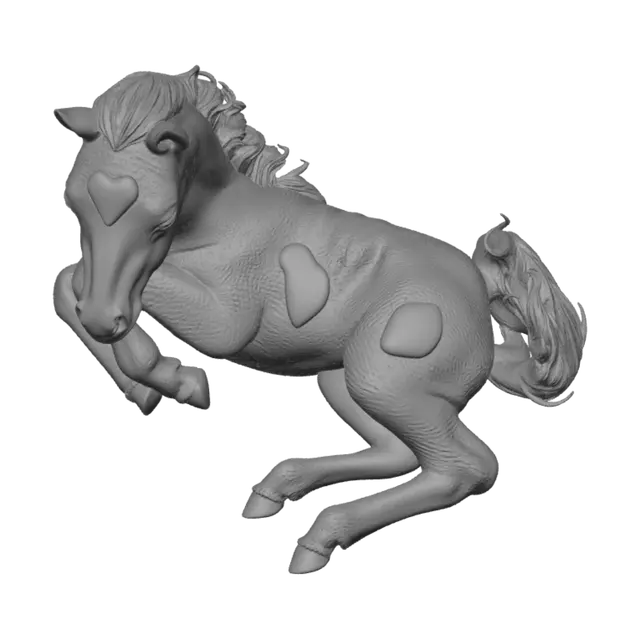 3D model for Foal's Quiet Moment