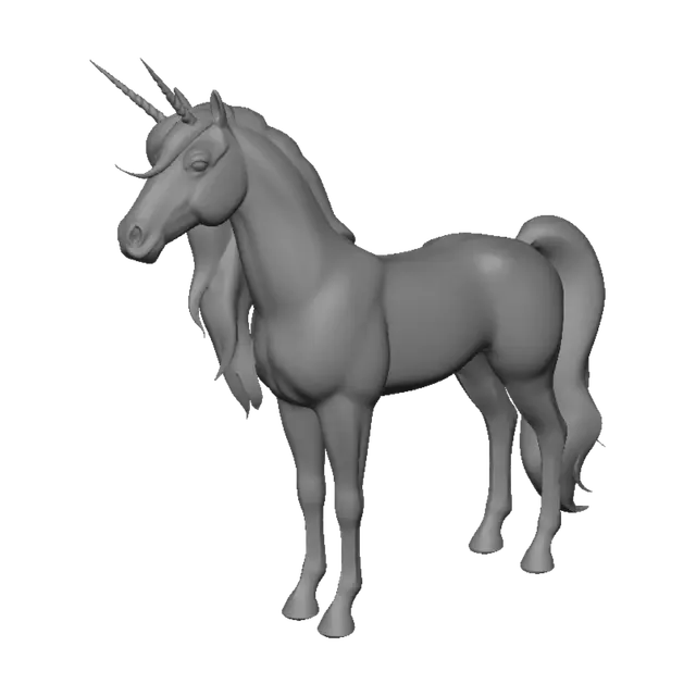 3D model for Einhorn Pony
Realistisch seitlich