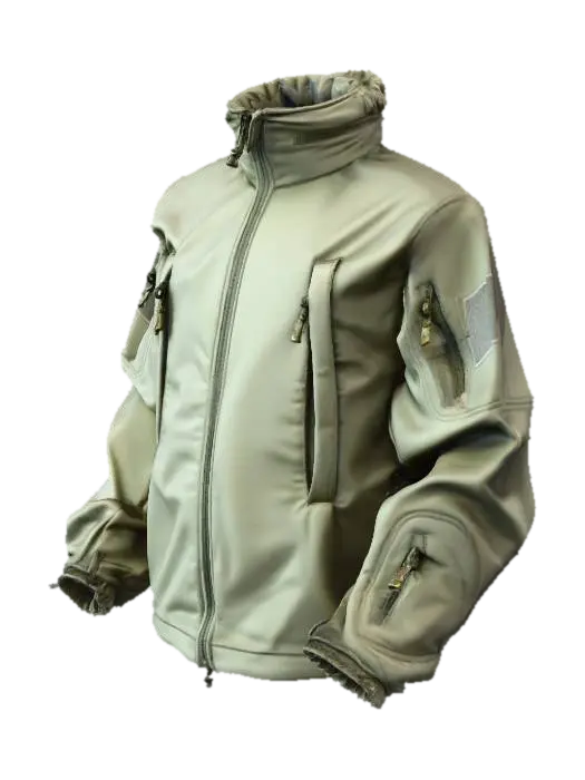 3D model for Only Green Tactical Jacket a-Pose