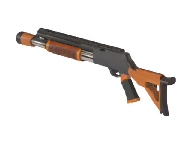 #game figure#A hockey stick shotgun hybrid with a reinforced hockey stick body and… 3D model, vytvořený pomocí AI