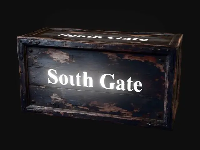 3D model for South Gate
