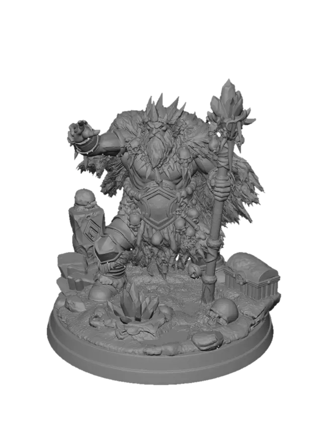 3D model for Icebound Warlord
