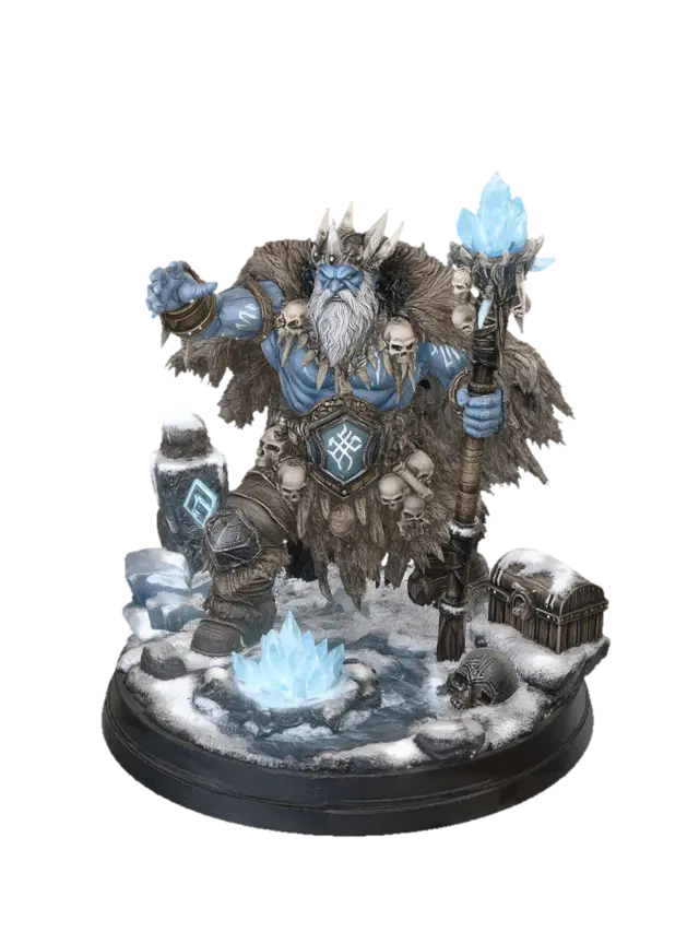 3D model for Icebound Warlord