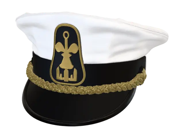 3D model for Naval Captain Hat