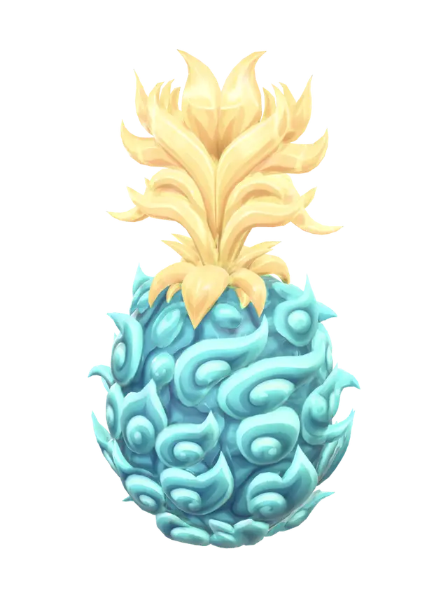 3D model for Pineapple on the Waves