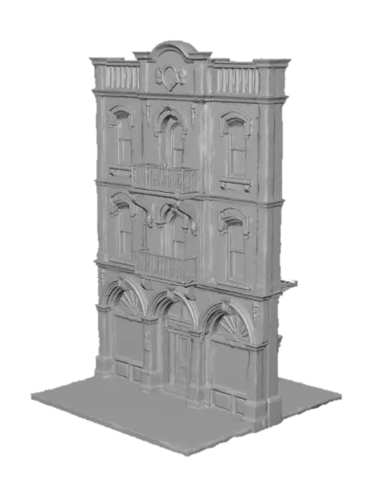 3D model for Brick Facade Beauty