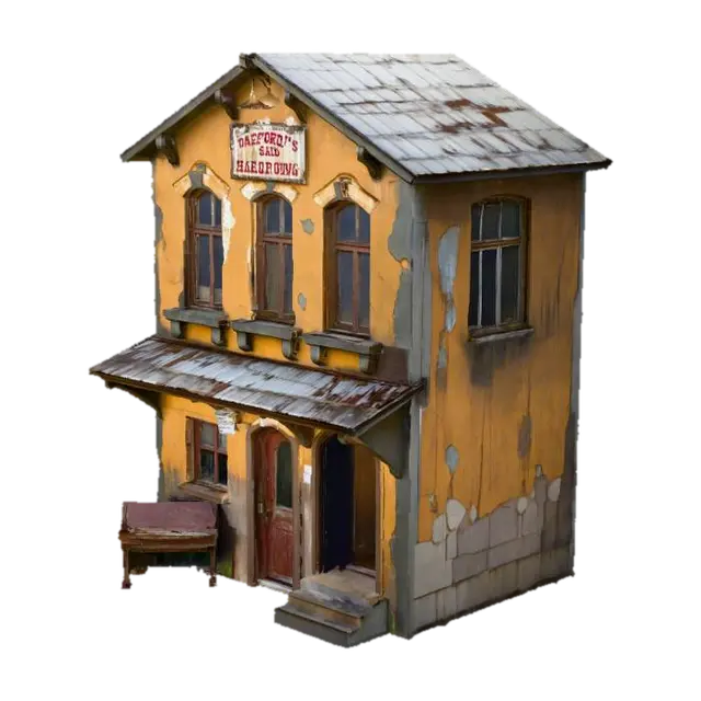 3D model for Old Yellow House