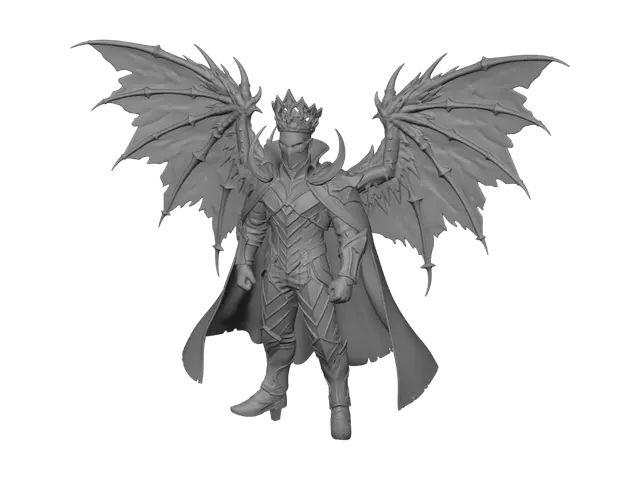 3D model for Violet Crowned Warlord