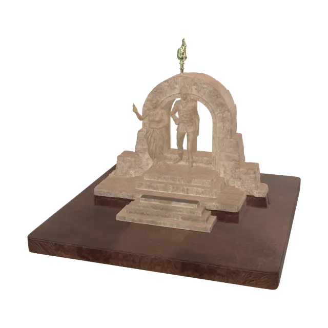 3D model for 부르키나파소 독립기념탑의 미니어처