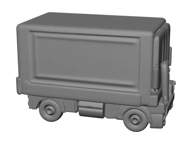3D model for Fantasy Truck 3D Design