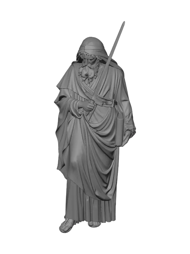 3D model for Sage with Sword
