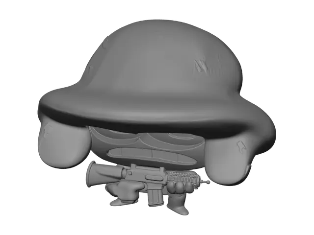 3D model for Pith-Helmeted Goof
