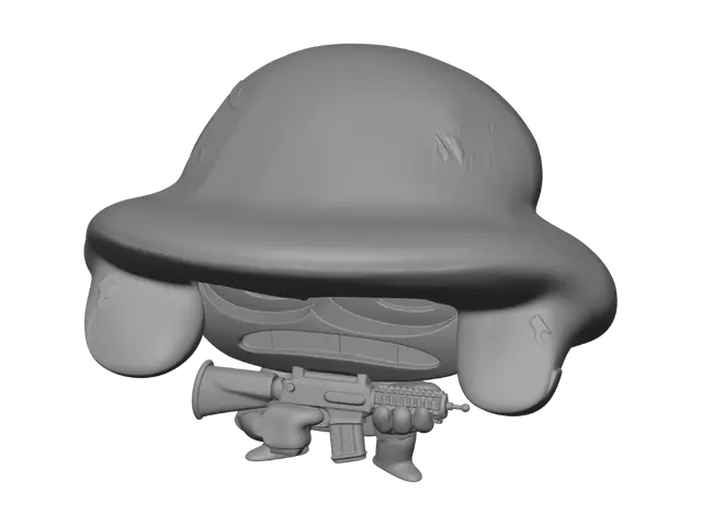 3D model for Pith-Helmeted Goof