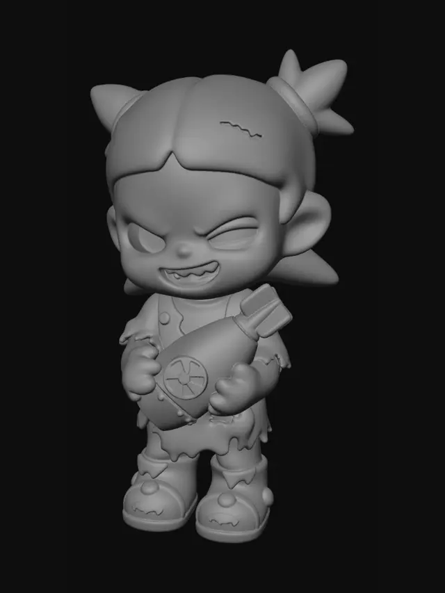 3D model for Wasteland Scout