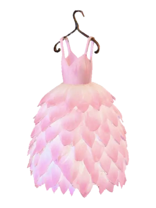 3D model for Petal Gown