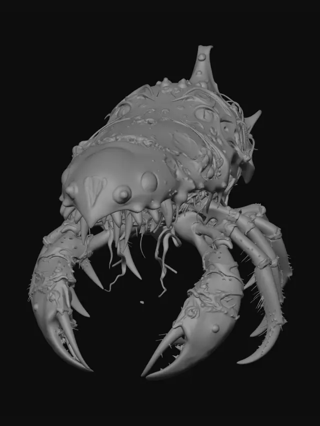 3D model for Clockwork Leviathan