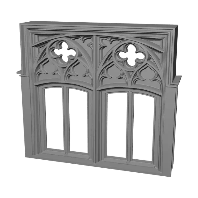 3D model for Gothic Tracery Window