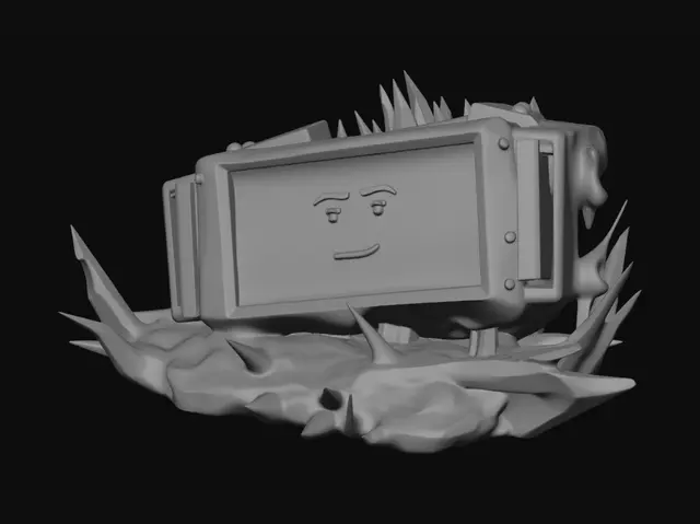 3D model for Midnight Screen Portrait