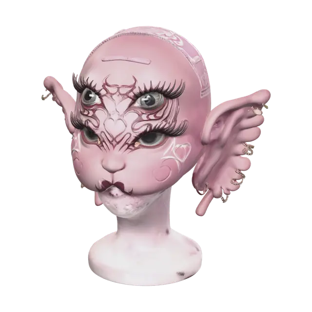 3D model for Melanie Martinez Mask