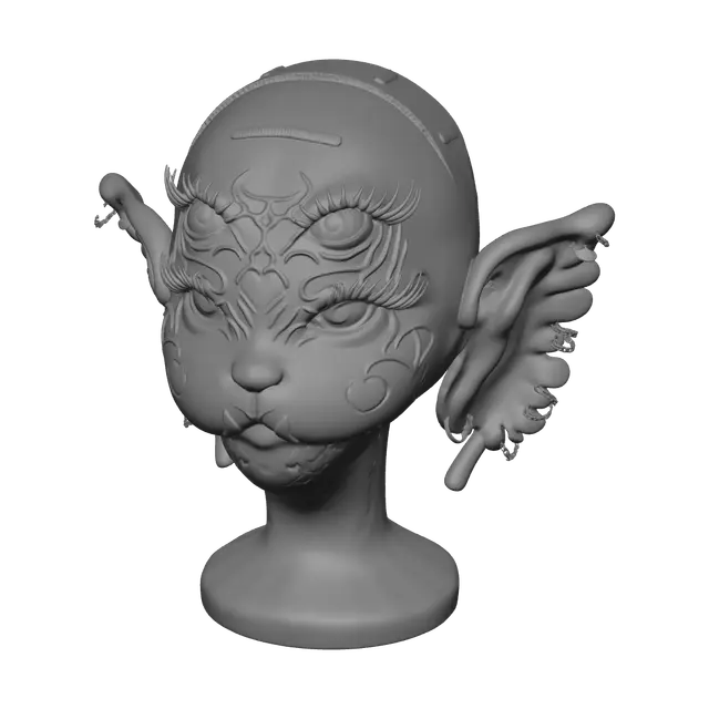 3D model for Melanie Martinez Mask
