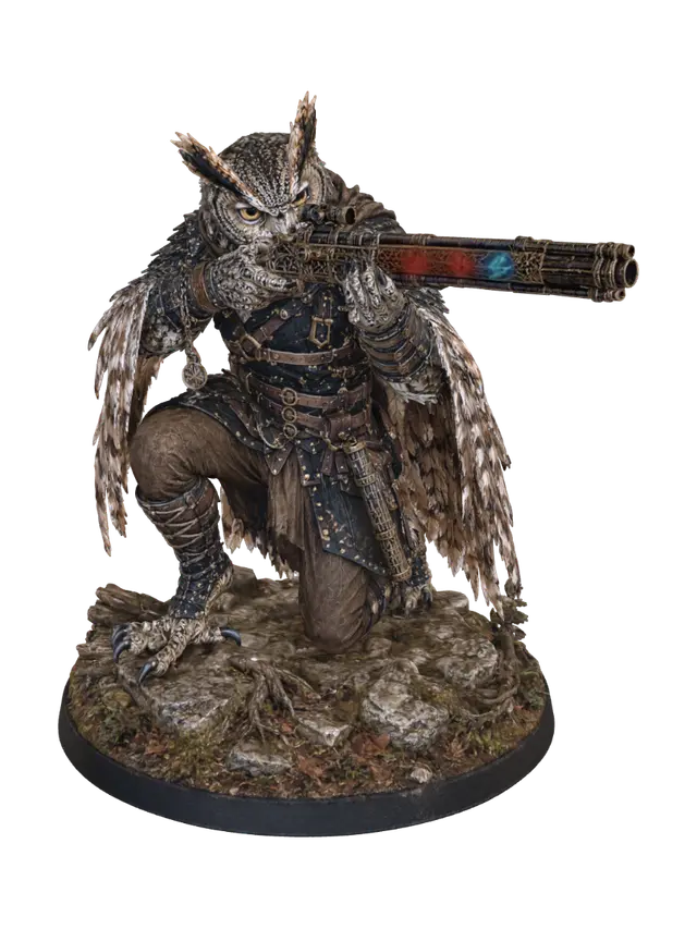 3D model for Owl Sniper Knight