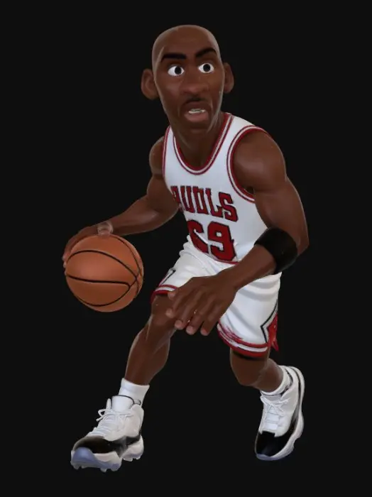 3D model for Breakaway Bulls 23