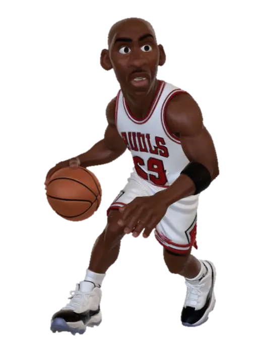 Breakaway Bulls 23 - Competition 3D model, vytvořený pomocí AI