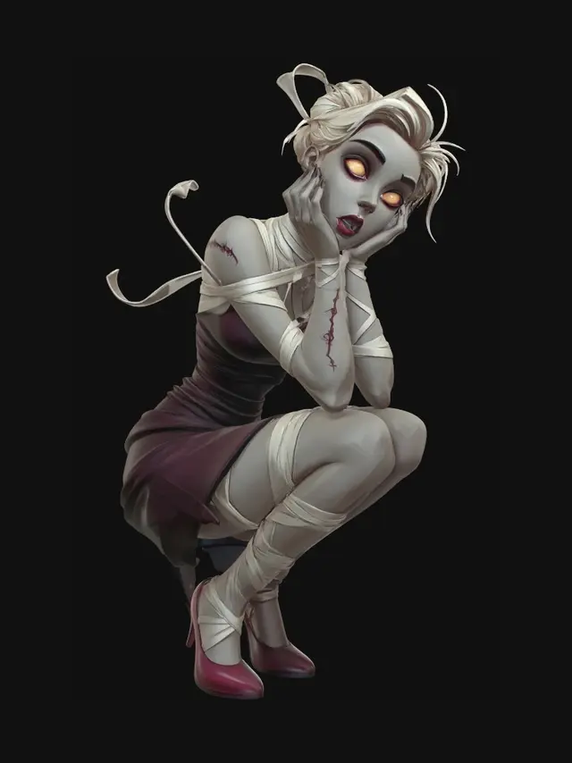 3D model for Bandaged Belle