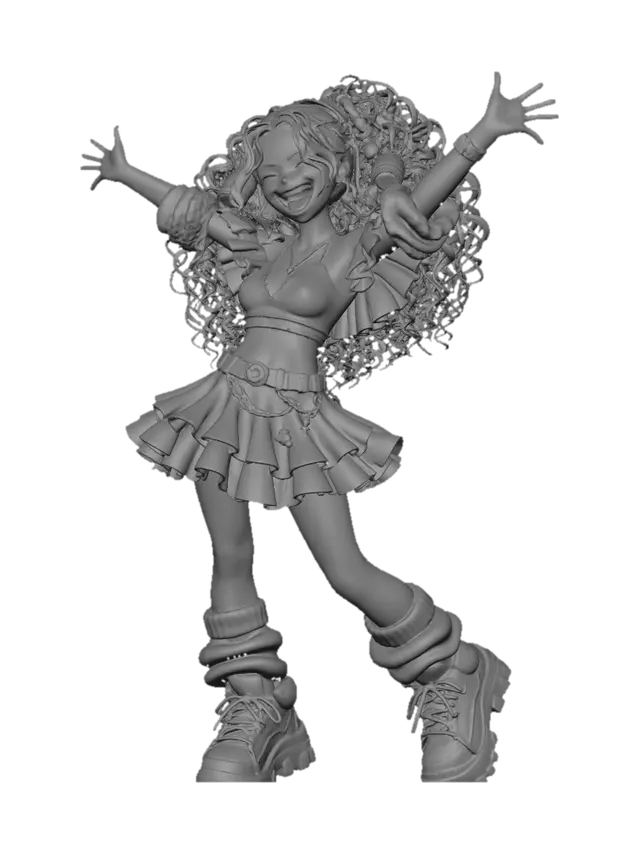 3D model for Rainbow Stardust Dance