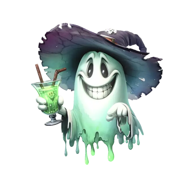 Boo Brew - Happy 3D model, vytvořený pomocí AI