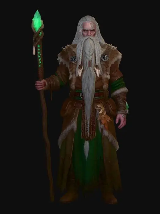 3D model for Emerald Sage of the North