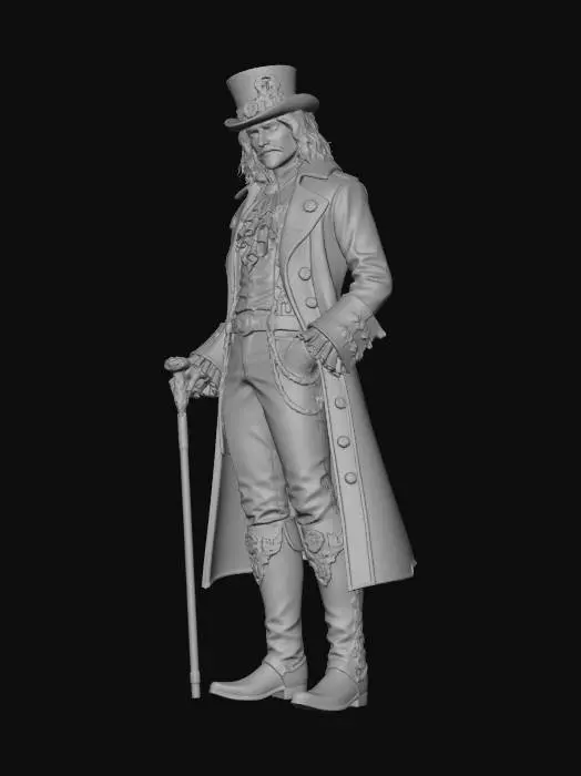 3D model for Clockwork Gentleman
