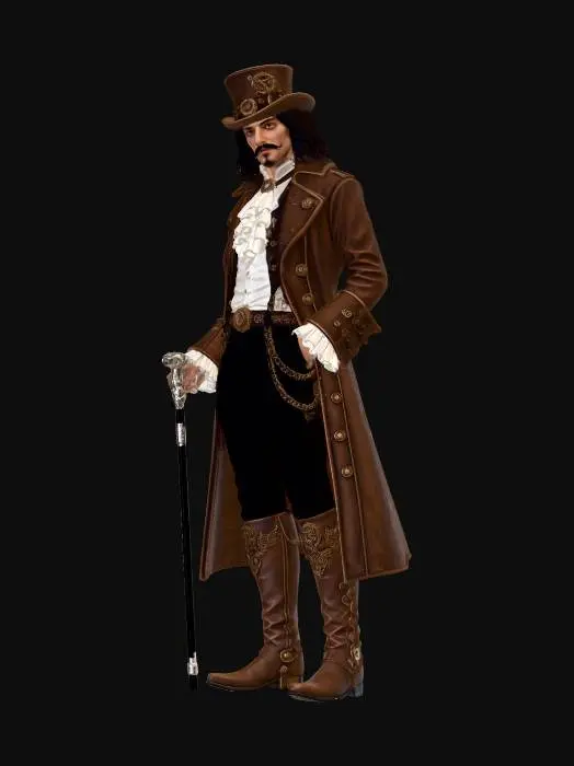 3D model for Clockwork Gentleman