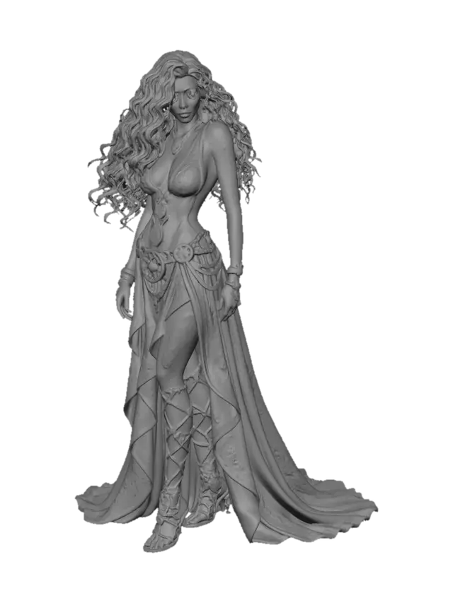 3D model for Seraphina of the Silver Veil