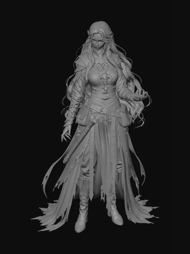 3D model for Emberbound Arcanist