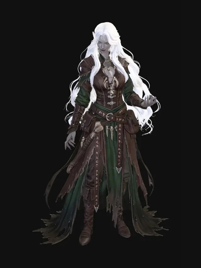 3D model for Emberbound Arcanist