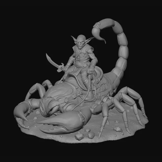 3D model for Scorpion Rider