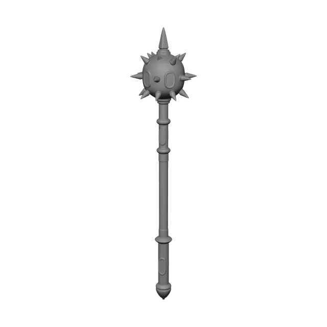 3D model for Realistic Morning Star Weapon