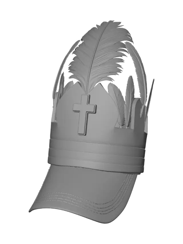 3D model for Feathered Crown