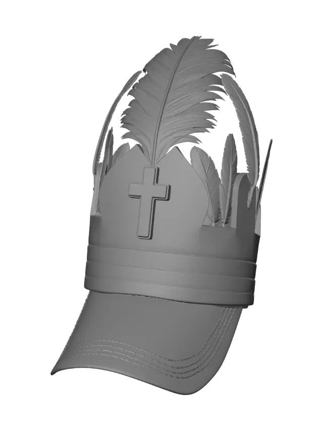3D model for Feathered Crown