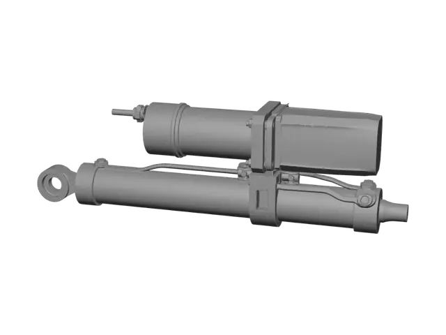 3D model for TX20 Hydraulic Cylinder